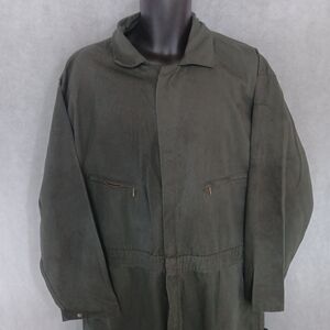 Men's Olive Green Utility Jumpsuit